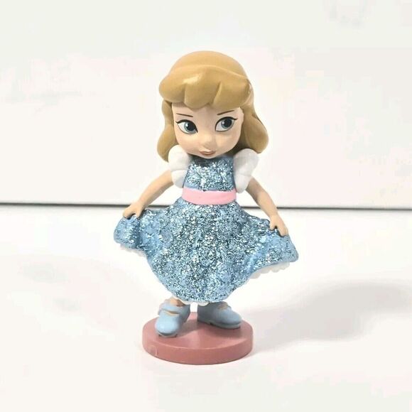 Disney Animators Mini Princess Collection Figurines Lot Of 6 Cake Toppers Ariel - Picture 4 of 8